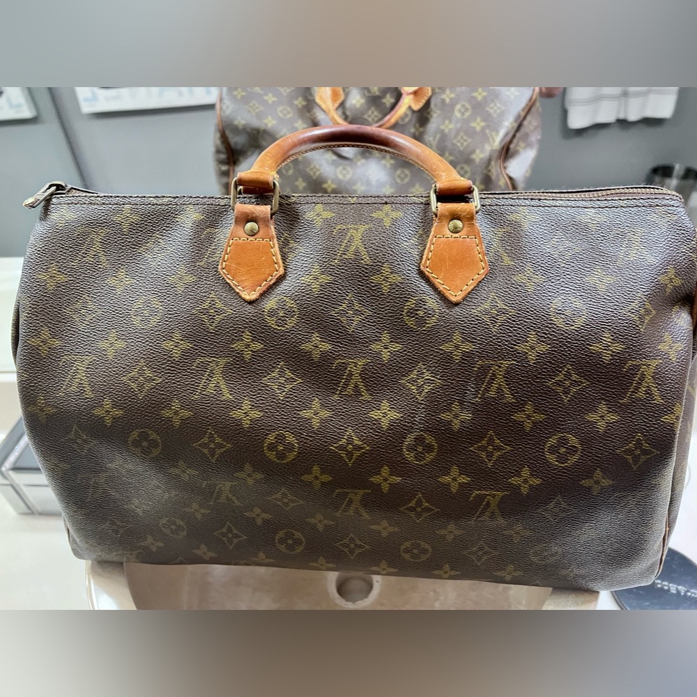 Louis Vuitton Monogram Brown SZ 40 Speedy Bag - Picture 1 of 16